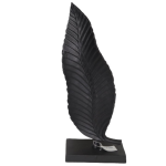 Leaf Sculpture On Base 500MM X 200MM