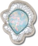 Opalescent Encrusted Smt Gem Jibbitz - Multi Osfa