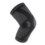 Elastic Sports Knee Compression Support Sleeve Large