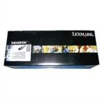 Lexmark E33X E34X Black High Yield Return Programme Toner Cartridge Corporate For E330 E332N E332TN E340 E342N E342TN 6000 Page