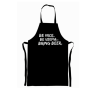 005 Custom Printed Black Apron