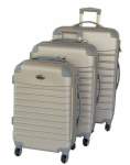 Smte 3 Piece Luggage Set Gold With Keychain