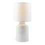 Eurolux Castile Table Lamp White 1XE27 Not Included