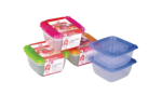 2PC Square Food Container - Lime
