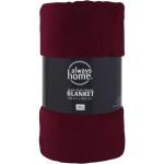 Sup plush Blankt 180X200 Red