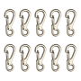 MINI Alloy Carabiner Clip For Backpack Keychains Accessories Silver