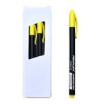 Ohp Permanent Markers - Yellow 10 Pack M 0.8MM Bullet Tip