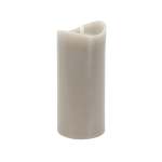 LED Candle 90X200MM Grey