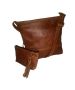 Genuine Leather Ruth Sling Bag Black