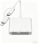 Cf Card Reader 3-IN-2 Lightning/usb-c Cf/tf/sd Card Reader