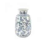 28 X 16CM Vase Grey-blue & White