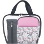 Clicks Floral Toiletry Bag Navy 4 Piece