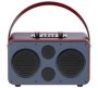Omega. Omega Multimedia Speaker & Fm Radio In Maroon- All-in-one Audio Powerhouse