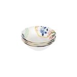 Belle Fleur 4 Piece Cereal Bowl Set Multicoloured