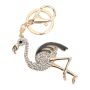 Zinc Alloy Flamingo Keychain For Backpack
