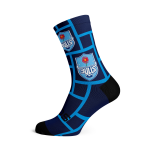Bulls Square Crew Socks - Large
