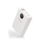 OEM Romoss OM10 10000MAH Input:type-c|lightning|micro USB|OUTPUT:2 X USB Power Bank White