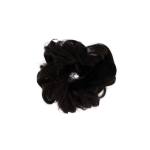 Brown Black Hair Scrunchie