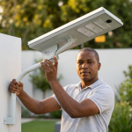 80W Solar Street Light - Sustainable Outdoor Illumination