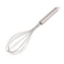Handheld Egg Whisk Silver Kitchen Beater Tool