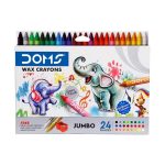 Doms 24S Wax Crayons Jumbo 3469