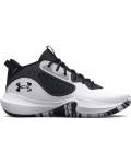 Unisex Ua Lockdown 6 Basketball Shoes - White 12