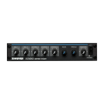 Shure SCM262 Stereo Microphone Mixer Eu Power Cable