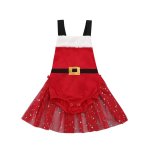 Santa Star Tulle Romper