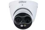 Dahua DHI-TPC-DF1241-TB3F4-DW-S2 Thermal Network MINI Hybrid Eyeball Camera 3.5MM Thermal Lens 4MM Visual Lens 30M Ir Dwdr 256GB
