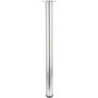 Bar Leg Stainless Steel Look Hettich