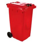 Wheelie Bin 240L Red-sabs