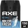 AXE Aerosol Deodorant Body Spray Ice Chill 150ml