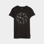 Puma W Ess+ Graphic Tee _ 173774 _ Black - L Black