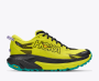 HOKA Mafate 5 Men's Trail Running Shoes - Black / Citrus / UK 11