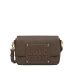 Logo Crossbody Bag -taupe