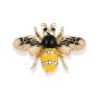 Stylish Little Bee Enamel Brooch Pin - Perfect For Adding A Touch Of Korean Fashion To Your Cardigans And Accessories