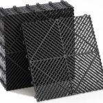 8 Pack Interlocking Garage Floor Tiles Non-slip Shield Mat 40X40CM