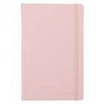 Large Quartz Pink Genuine African Leather Notebook