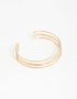 Goldair Gold Textured Wire Wrist Cuff