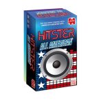 Jumbo Hitster - All American Fun Music Quiz Card Game 2-10 Players - 300 Best American Music Hits - Great For Adult And Family
