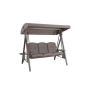 3 Seater Outdoor Swing With Adjustable Canopy