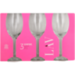 Empire White Wine Glasses 245ML 3 -piece