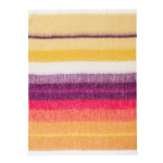 African Bright Stripe Mohair Blanket - King