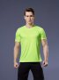 Men's Short Sleeve Ultralight Athletic T-shirt: Quick Drying Lightweight Performance For Running Training Fitness & Gym Workouts