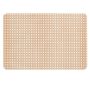 - Natural Rattan Weave Printed Placemats - Pack Of 4