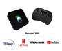 Tech Geeks Tv 4K Android Box - With Disney+ Netflix Showmax + MINI Wireless Keyboard - 1GB RAM