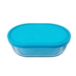 20CM Oval Bowl & Lid PEANUT2 Kaveh 70949