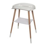 Bebejou Sense Edition Bath + Stand -copper Built In Digital Thermometer - White