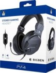 Big Ben PS4OFHEADSETV3TITAN Headphones headset Wired Head-band Gaming Titanium
