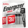 Energizer Max Aaa Battery 6 Pack MOQ12 E300572602